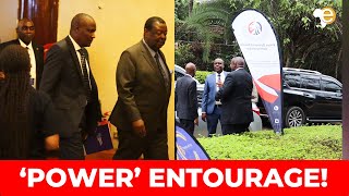 How Prime cabinet secretary Musalia Mudavadi and Cs Mbadi arrived for the KRA TAX SAMMIT [upl. by Eenaej]