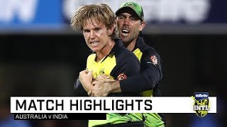 Australia draw first blood in T20 series  First Gillette T20 [upl. by Germayne]