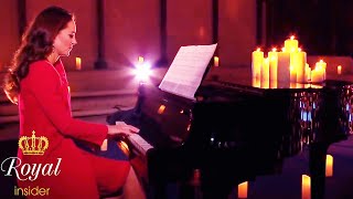 TV audiences in tears at Duchess Catherines piano performance on Christmas Eve  Royal Insider [upl. by Beal]