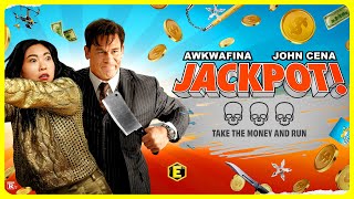 Jackpot 2024  Movie Explained in Hindi  John Cena [upl. by Aipmylo]