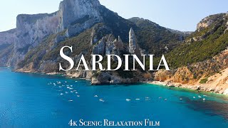 Sardinia 4K  Scenic Relaxation Film With Calming Music [upl. by Yardna]