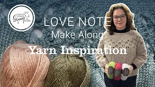 Love Note Sweater Make Along  Yarn Inspiration [upl. by Ynnot]