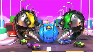 PACMAN VS ROBOT MONSTER PACMAN 2 [upl. by Irb288]