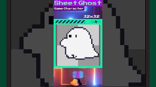 Sheet Ghost Pixel art aseprite [upl. by Lora]