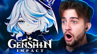 New GENSHIN IMPACT Fan Reacts to EVERY Version Trailer [upl. by Ainitsirc748]