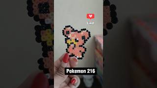 Teddiursa Beads perlerbead pixelartist pixelart pokemon teddiursa sakupixel [upl. by Panta183]