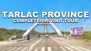 Tarlac Province Complete Driving Tour via MacArthur Highway [upl. by Fulmis]