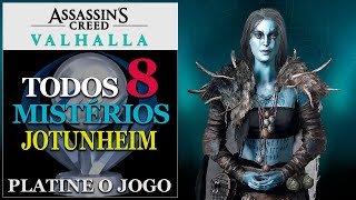 Todos Mistérios de Jotunheim All Jotunheim Mysteries – ASSASSINS CREED VALHALLA [upl. by Nosle]