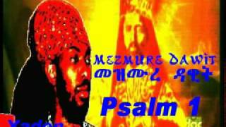 mezmure dawit mezmur and psalm one amharic 0001 NEW [upl. by Yenial]