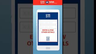 Kotak 811 App  Account Open Demo [upl. by Silda830]