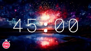 45 Minute Timer  Motivation in Music  Celebrate Independence Day [upl. by Wolff140]