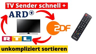 Samsung TV Senderliste schnell und einfach am PC sortieren [upl. by Riegel]