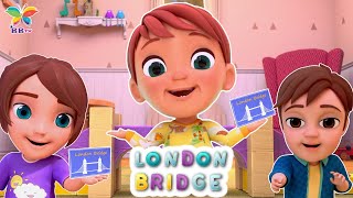 London Bridge is Falling Down  Nursery Rhymes amp Kids Songs  BBTVKIDS [upl. by Mages]