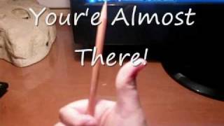 Pencil Spinning Tutorial Basics Thumbaround [upl. by Aneeras]