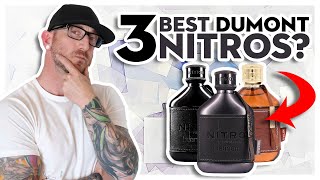 THE BEST 3 DUMONT NITRO Fragrances  Unboxing Dumont Nitro Platinum Intense and Pour Homme [upl. by Ahtnammas]