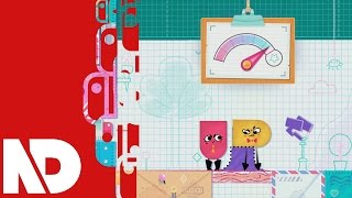 eShop EU Snipperclips  First Look [upl. by Erdnaxela234]