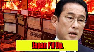 Japan JUST Crashed the GLOBAL Stock Market [upl. by Stralka]