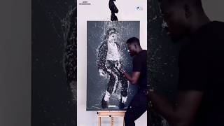 Talented Artist From Africa shortsvideo dailysocialarts [upl. by Ybor437]