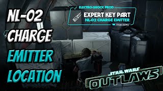 NL02 Charge Emitter Expert Key Part Location  Star Wars Outlaws [upl. by Nairde265]