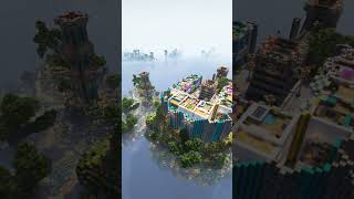 Minecraft Island Base Timelapse Build [upl. by Stan]