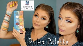 Clionadh Cosmetics Paleo Palette  Swatches amp Demo [upl. by Kynthia]