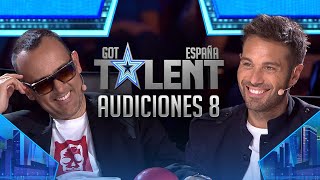 PROGRAMA COMPLETO El físico y el ARTE no tienen nada que ver  Audiciones 08  Got Talent España T5 [upl. by Norraa185]