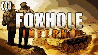 FOXHOLE Gameplay Lets Play 1  FIRST STEPS ONTO THE BATTLEFIELD [upl. by Legir]