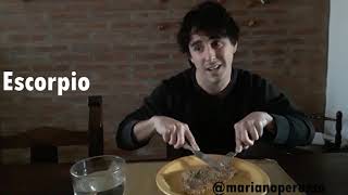 Cómo comer una milanesa según tu signo del zodíaco [upl. by Rowland]