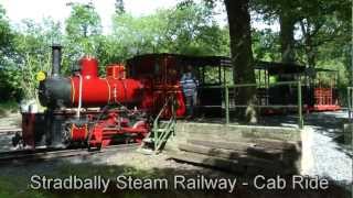 Stradbally Steam Railway  Cab Ride [upl. by Garbe]