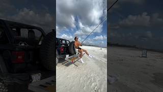 SHARK FISHING FROM MY JEEP 🦈 [upl. by Vial348]