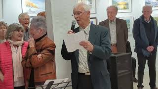 Inauguration exposition Amis des Arts  P Creusot [upl. by Isia]