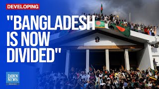 ProHasina party slams protesters after attack on its offices  Dawn News English [upl. by Akined124]