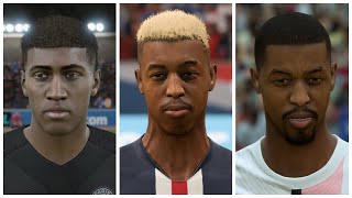 Presnel Kimpembe Face Evolution FIFA 16 to FIFA 22 [upl. by Kingsly]