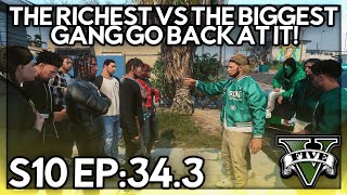 Episode 343 The Richest Vs The Biggest Gang Go Back At It  GTA RP  GW Whitelist [upl. by Leoj]