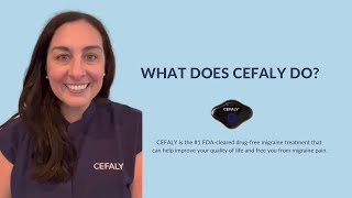 What does CEFALY do It’s the 1 Drugfree migraine treatment [upl. by Eilrebma]