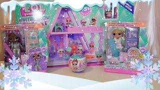 Winter Wonderland Unboxing LOL Dolls amp Their Snow Chalet Adventure [upl. by Sammy]