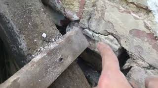 Lime mortar repairs Replace  flaunching Repair water damage to the building [upl. by Howland]