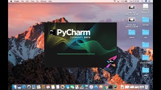 How to Install PyCharm Python IDE on Mac Community Edition [upl. by Aramoj]