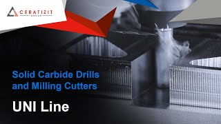 UNI Line Solid Carbide Drills and Milling Cutters [upl. by Aenej773]