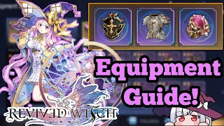 Revived Witch  Equipment Guide Part1 [upl. by Aihseket]