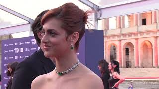 Miriam Leone intervista sul red carpet dei David di Donatello 2022 [upl. by Cowen]