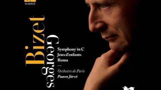 Paavo JÄRVI  Orchestre de Paris  BIZET Symphonie en ut Jeux denfants Roma [upl. by Thorstein628]