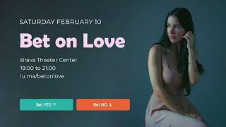 Bet on Love The Prediction Market Dating Show ft Aella [upl. by Corette]