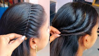 TWO 2 Beautiful Unique bridal Hairstyles for weddings  Easy Hairstyle tutorial for girls trending [upl. by Pruter]