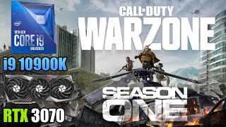 Call of Duty Warzone  RTX 3070  i9 10900K  1080p 1440p amp 4K  High amp Low Settings  Season 1 [upl. by Adim]