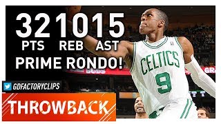 Throwback Rajon Rondo TripleDouble Highlights vs Bulls 20120212  32 Pts 15 Ast 10 Reb [upl. by Lenoil]