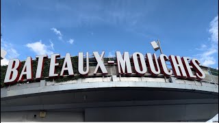 Bateaux Mouches Paris Beautiful view of nature Tourist placeFrance [upl. by Earized]