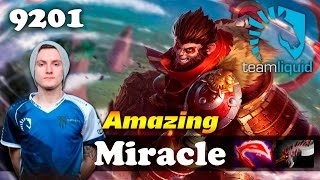 Amazing Miracle Monkey King  9201 MMR Dota 2 [upl. by Vowel]