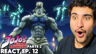 INSANO JOJO E LISA LISA VS KARS E WHAM React JoJos Bizarre Adventure Parte 2 EP 12 [upl. by Batruk]