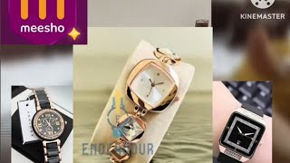 meesho analog watches for gifting girl 😍😍 under Rs 200 dm for link ☺️ follow for more ❤️ [upl. by Annamaria]